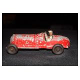 Hubley cast iron #5 racer toy car