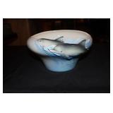Franz Collection Dolphin Splash porcelain vase
