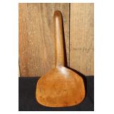 Wooden butter paddle