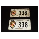 Pair of Maryland State Police vehicle 338 50th