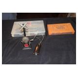 Marx Railroad crossing signal, Lionel yard set