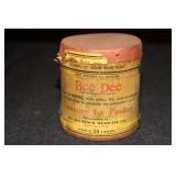 Old Poultry advertising - Bee Dee Laxative For