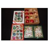 5 Boxes of antique Christmas ornaments