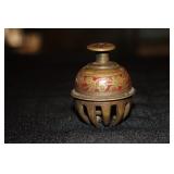 Brass elephant claw bell