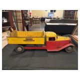 Structo Toys Construction Co pressed steel