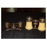 2 Pair of opera glasses - Sportiere Paris and a