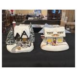 2 Thomas Kinkade lighted houses - Sweet Shoppe