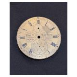 Peter L de Mory Gray marine chronometer dial face