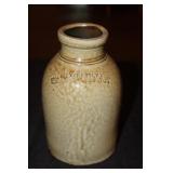 Stoneware pottery crock marked Made Expressly For