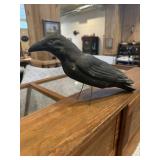 Victor paper mache crow