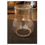 Dietz Pioneer clear glass street light globe