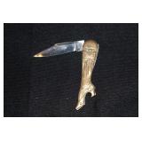 Nehi soda folding pocket knife ladies leg boot