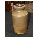 Stoneware pottery oyster crock