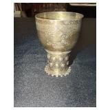 Gilded silver goblet possibly circa