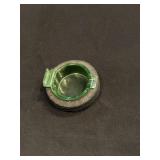 Good Year Cushion tire with green depression