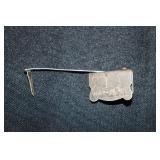 Asprey London Sterling Silver spring loaded