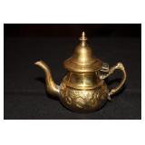 Moroccan brass teapot