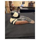 Hooded merganser drake by Sharyn Bass Frederick MD