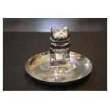 Mack Truck bulldog mascot cigar ashtray