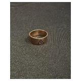 Masonic ring marked 10K Baltimore Virtus
