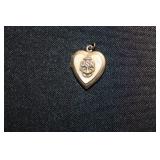 WW II era US Navy Sterling sweetheart locket