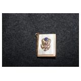 WW II era US Military sweetheart locket pendant