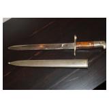 Waffenfabrik Neuhausen Swiss bayonet with