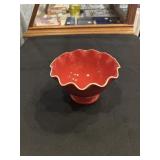 Longaberger Be My Valentine ruffed bowl