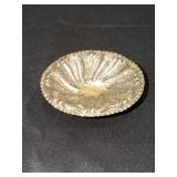 Footed dish marked 800 with snake makers mark