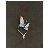 Franz Collection butterfly brooch