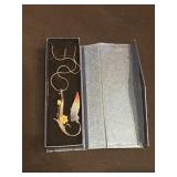 Franz handpainted porcelain butterfly