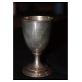 S. Kind & Sons Sterling silver wine goblet