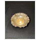 Scalloped top trinket dish marked 800