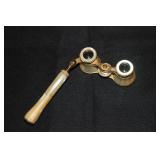 Colmont Paris Mother of Pearl Lorgnette opera