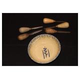 Robinson Ransbottom Pottery Co Roseville bowl