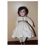 Bisque face doll marked made in Germany 167 eyes