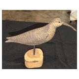 Whimbrel shorebird decoy with nail bill by SRW