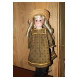 Antique doll marked Germany bisque head 13 tall