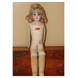 Darling Dolly Germany jointed doll with leather