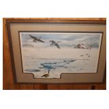 Kevin McBride Chincoteague VA print of flying