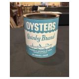 Quinby Brand Oysters George D. Spence