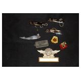 Miller advertising collectibles - Quad Squad pin,