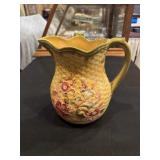 Longaberger Majolica garden pitcher