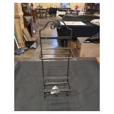 Longaberger wrought iron stack rack