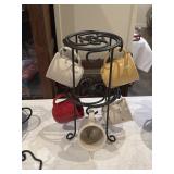 Longaberger wrought iron iron mug tree