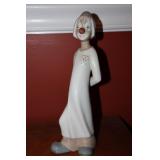 Casades 9 1/2" clown figurine