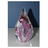 Clouds Rest Ruby signed paperweight
