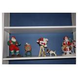 Shelf lot - Classic Collectibles "Santa Planning