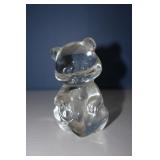 Fenton bear with original paper label