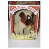 Henry & Mudge stuffed animial with book in